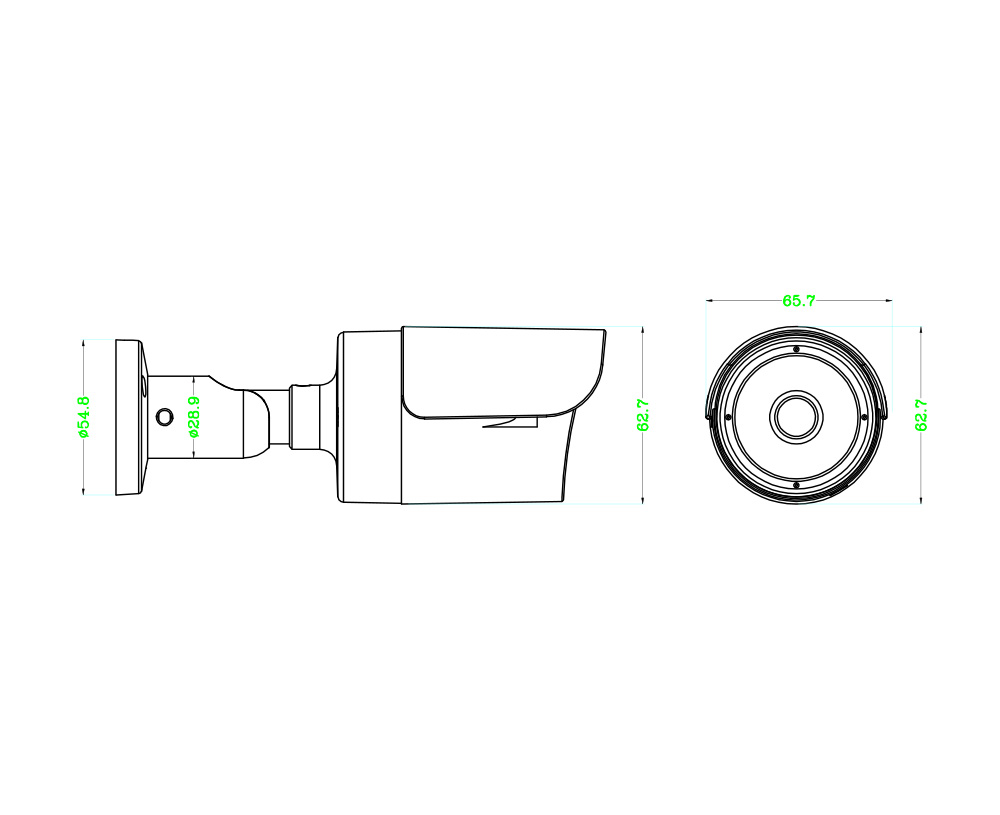 Камера видеонаблюдения GuardVision GV30BF28PMic-mini