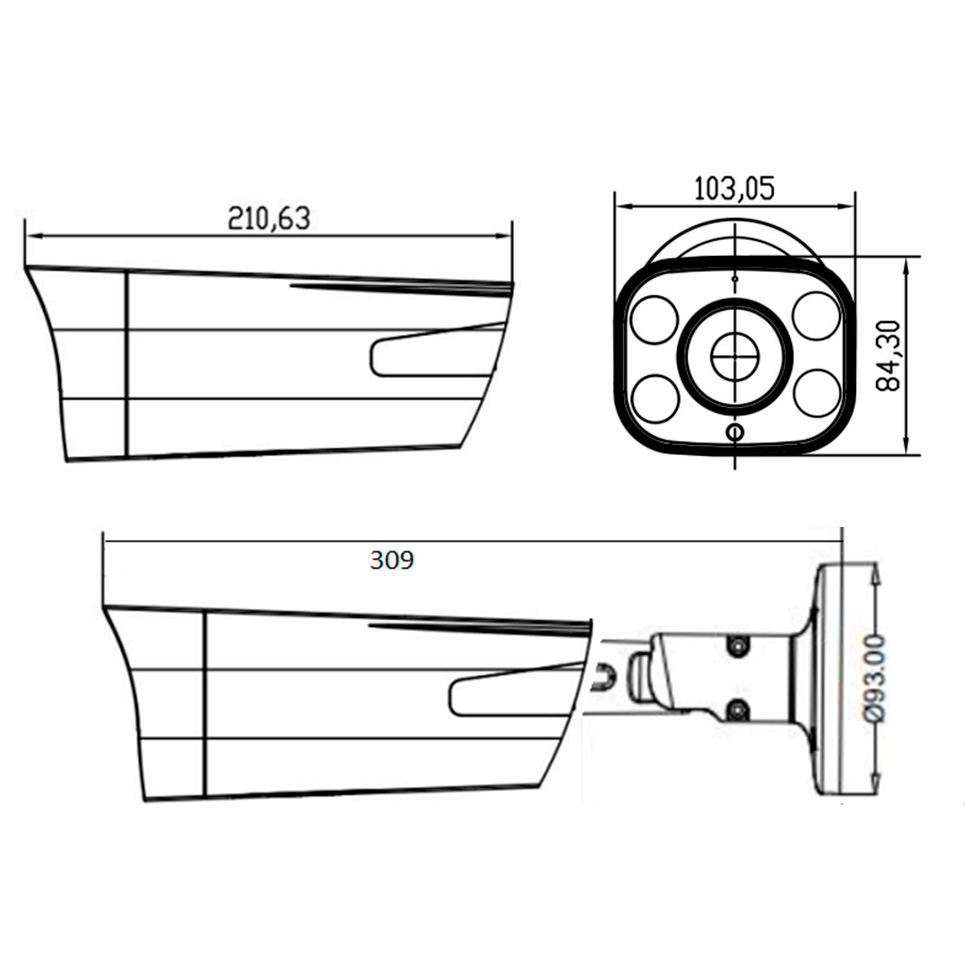 Камера видеонаблюдения GuardVision GV40BA0550a